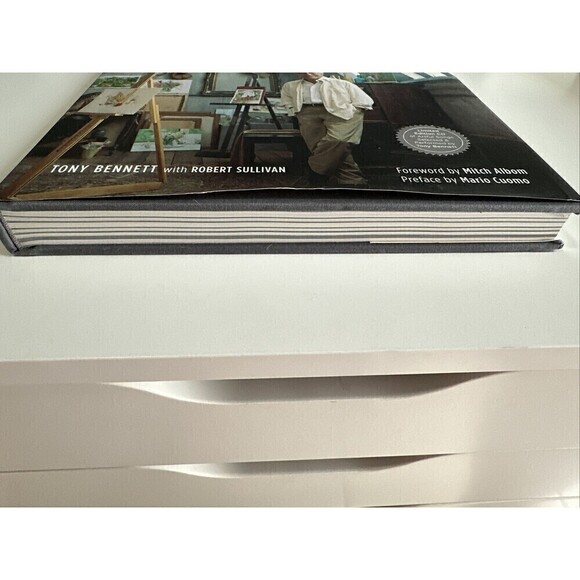 Tony Bennett In The Studio Life Art Music Painting Painter Hardcover w/CD (SEE) - Picture 6 of 8